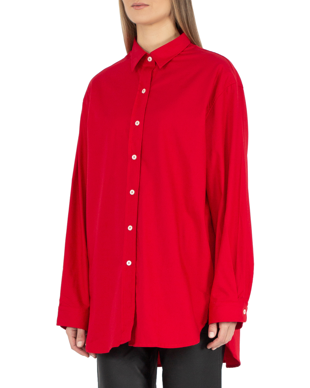 хлопковая рубашка ANTELOPE THE LABEL A1.RED.23/24 красный UNI, размер UNI A1.RED.23/24 A1.RED.23/24 красный UNI - фото 3