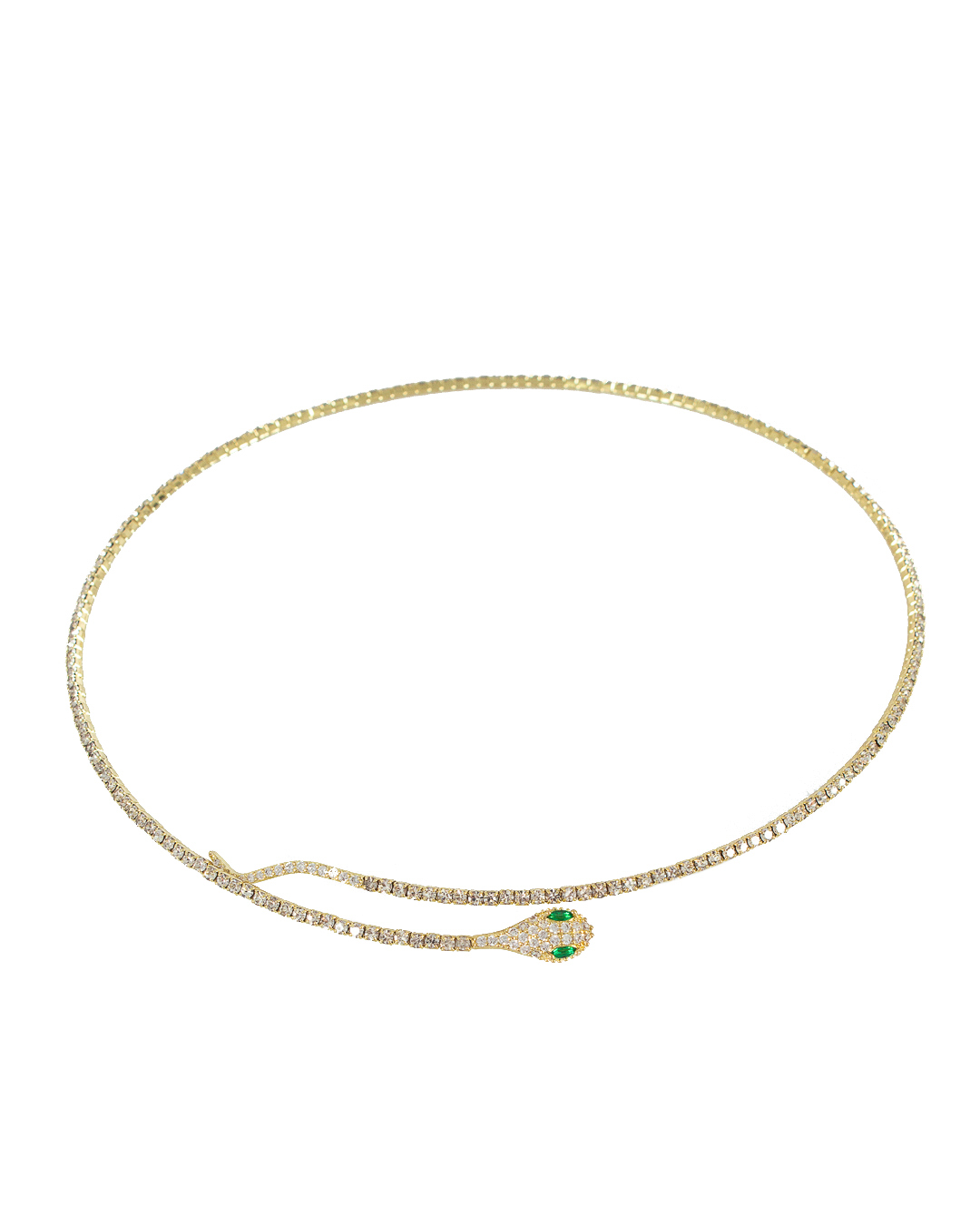 ожерелье Marina Fossati A20 золотой+прозрачный UNI, размер UNI, цвет золотой+прозрачный A20 золотой+прозрачный UNI - фото 1