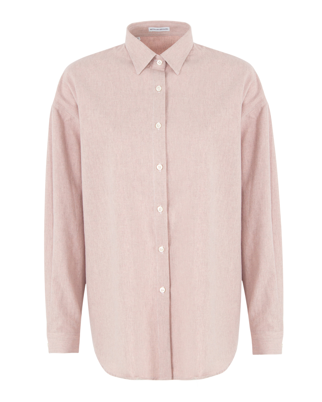 хлопковая рубашка ANTELOPE THE LABEL A2.822 св.розовый l, размер l - фото 1