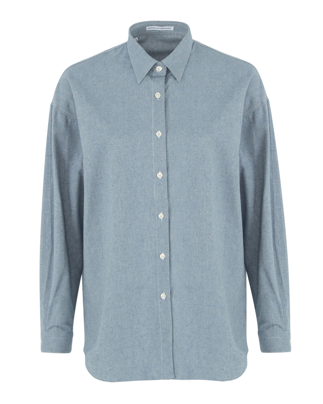 хлопковая рубашка ANTELOPE THE LABEL A2.823 синий l, размер l - фото 1