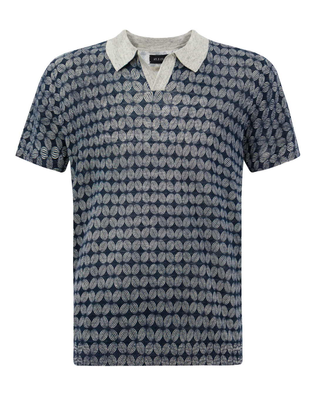 AT.P.CO поло с принтом артикул A32475SAFA/2- марки AT.P.CO купить за 26800 руб.