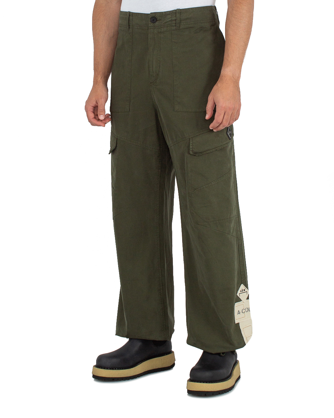 брюки A COLD WALL ACWMB209 зеленый 50, размер 50 - фото 3