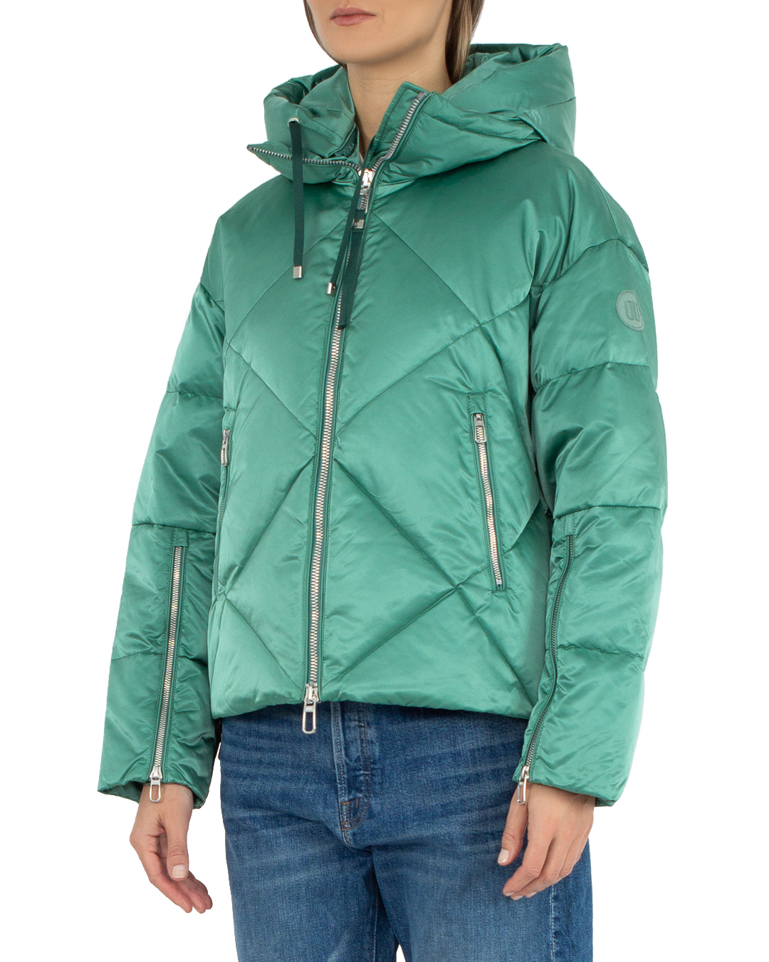 куртка-пуховик DUNO AIRA MURANO зеленый 42, размер 42 - фото 3