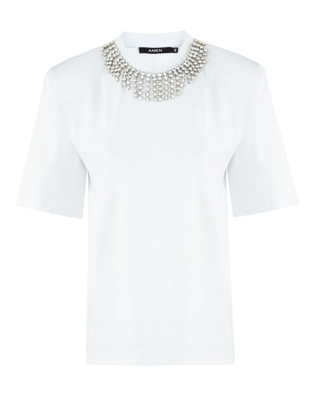 Amen и объемными плечиками артикул AMS23209 марки Amen купить за 52800 руб.