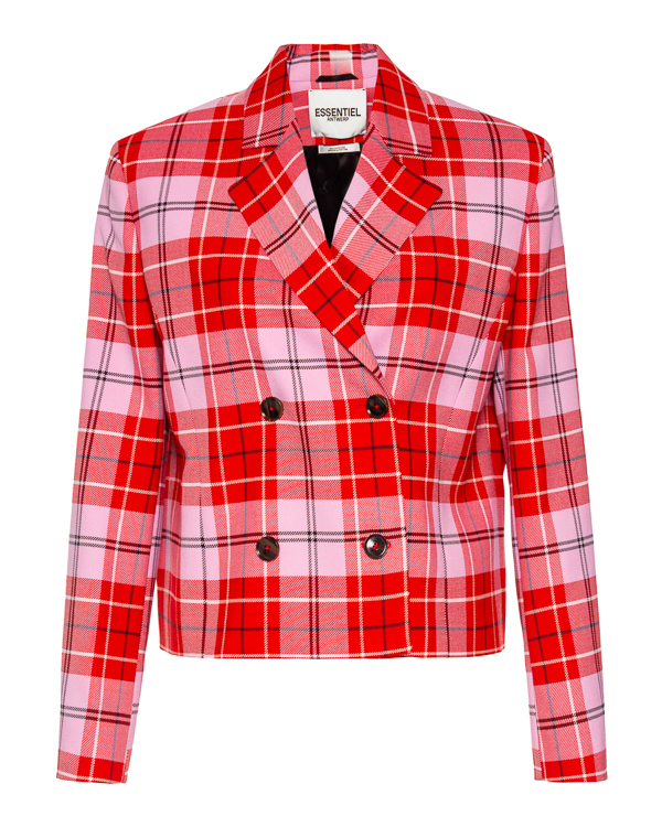 Essentiel Antwerp прямого силуэта в клетку артикул AVENIR марки Essentiel купить за 50400 руб.