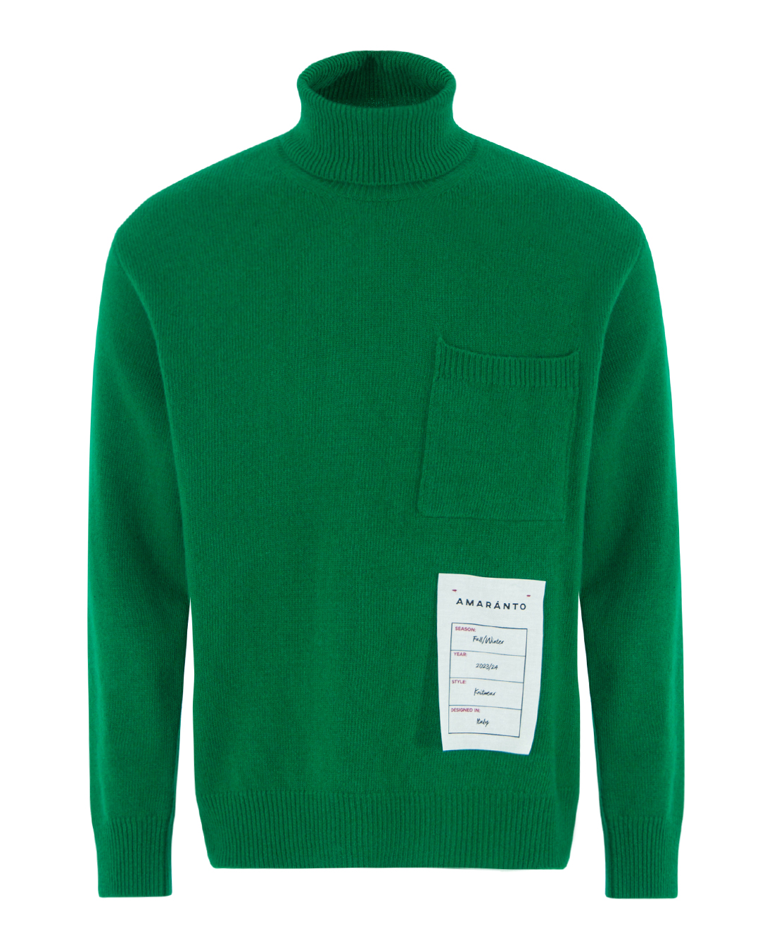 свитер AMARANTO B9R0023R зеленый xl, размер xl