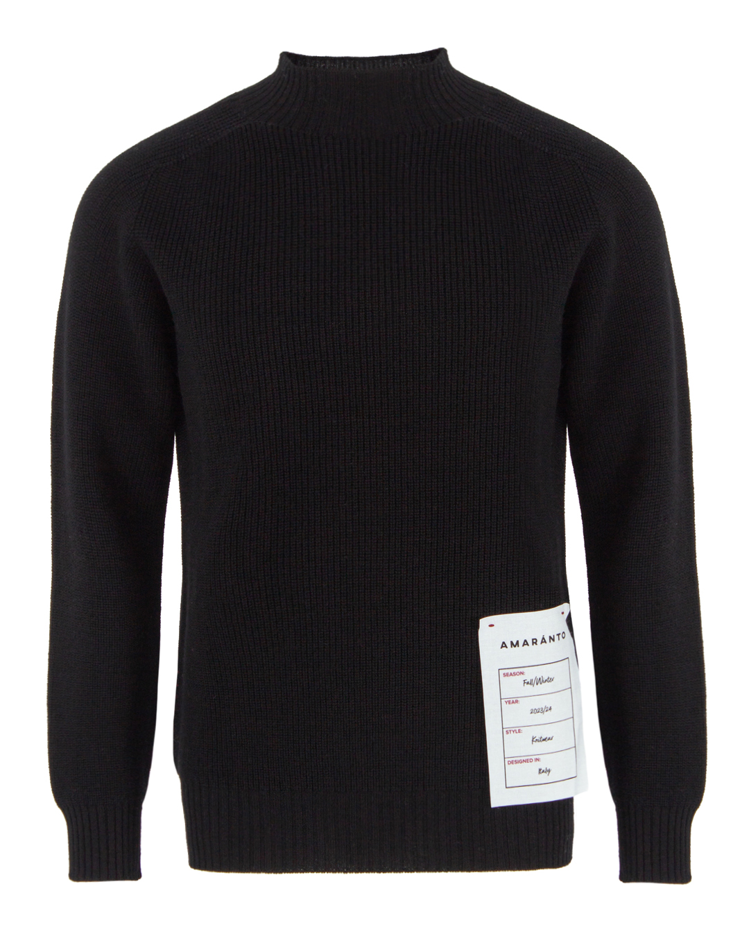 свитер AMARANTO B9R0054R черный l, размер l