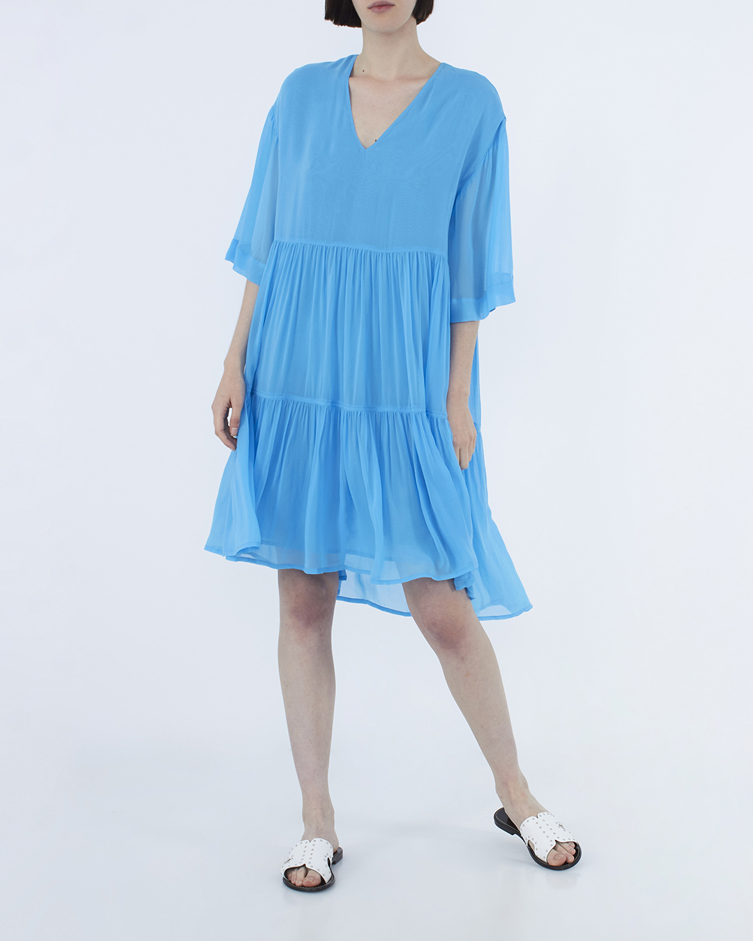 платье Essentiel BERLING голубой 36, размер 36 - фото 2