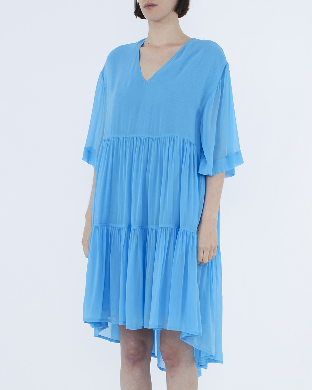 платье Essentiel BERLING голубой 36, размер 36 - фото 3