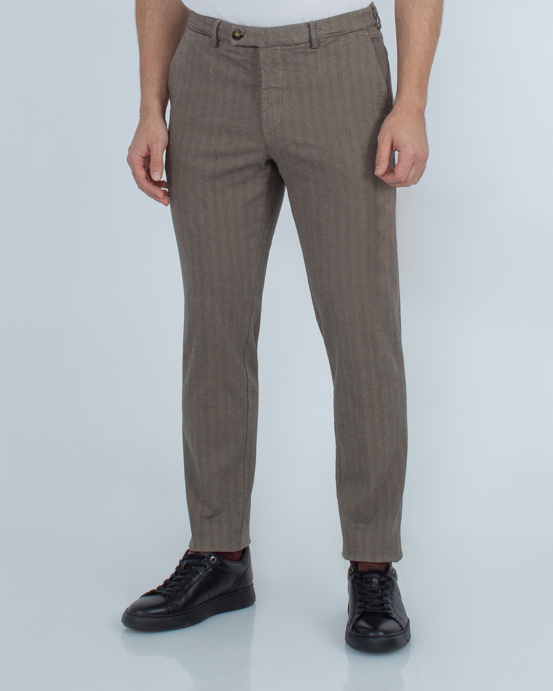 брюки CRUNA BOWERY1P.801 коричневый 50, размер 50 - фото 3