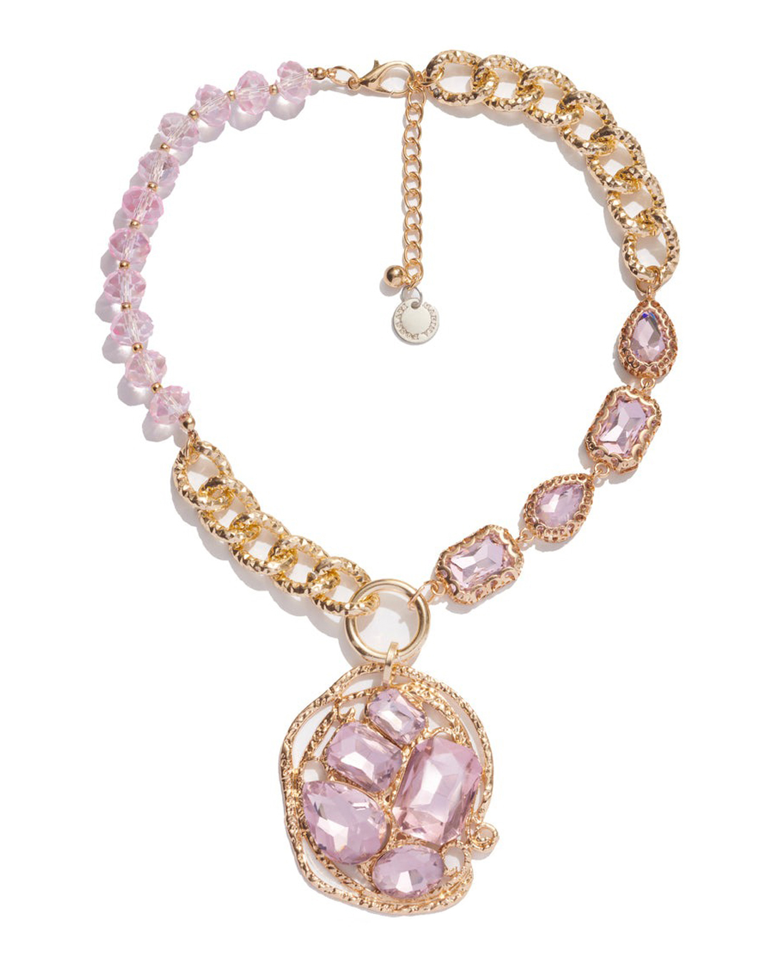 ожерелье Marina Fossati CARA золотой+розовый UNI, размер UNI, цвет золотой+розовый CARA золотой+розовый UNI - фото 1