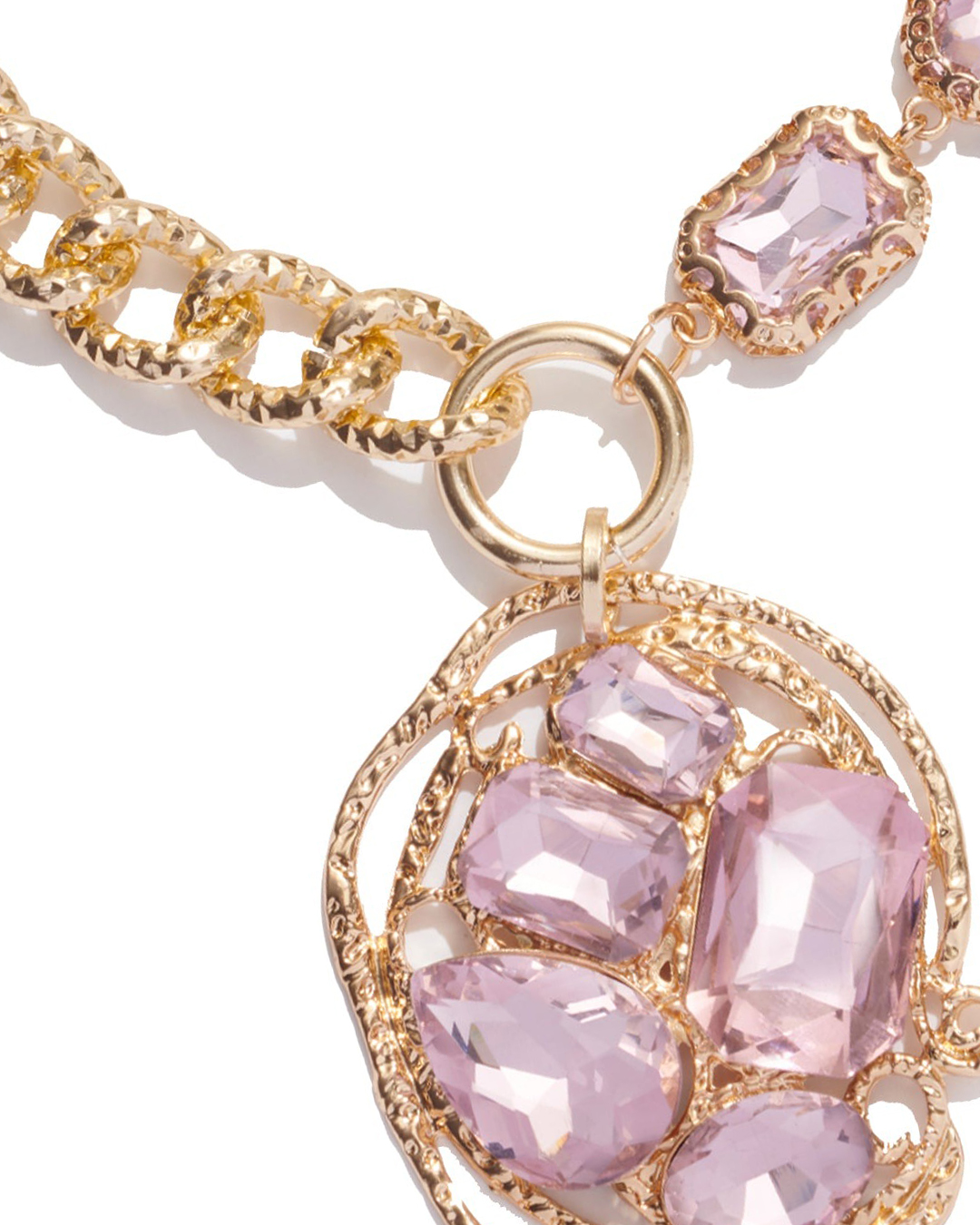 ожерелье Marina Fossati CARA золотой+розовый UNI, размер UNI, цвет золотой+розовый CARA золотой+розовый UNI - фото 2