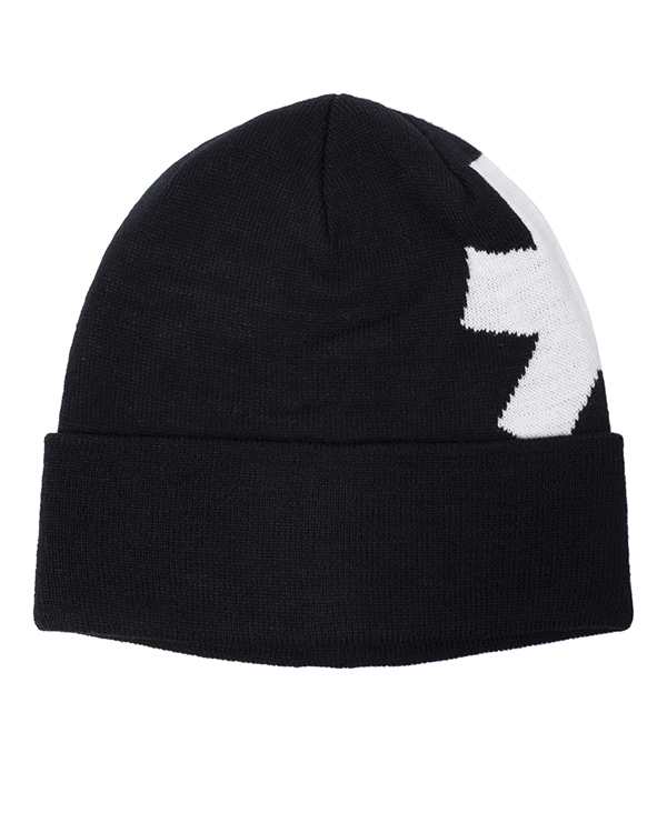 шапка-бини COMME des FUCKDOWN CDFA574 черный+белый UNI, размер UNI, цвет черный+белый