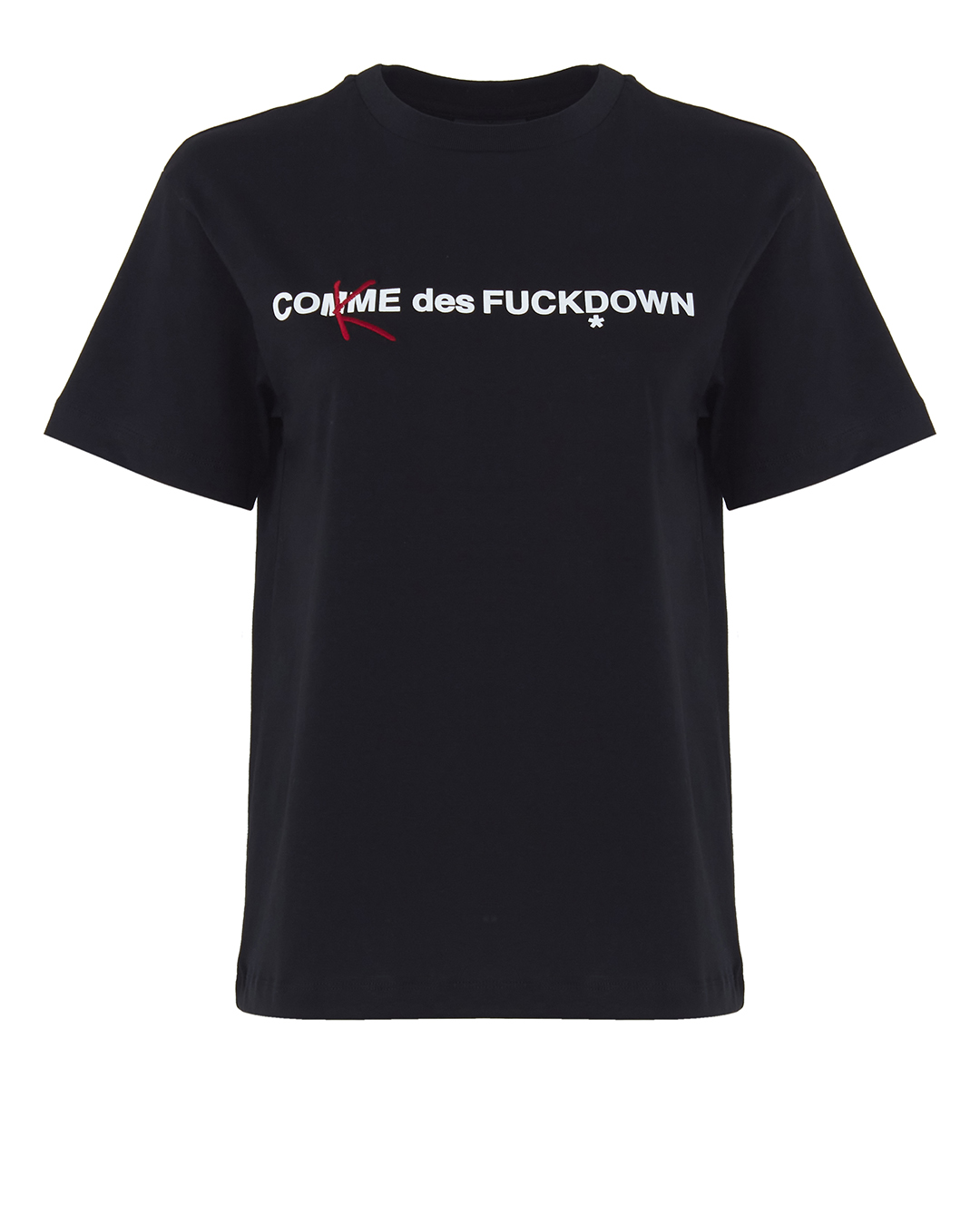 COMME des FUCKDOWN с принтом на спине  артикул  марки COMME des FUCKDOWN купить за 9900 руб.