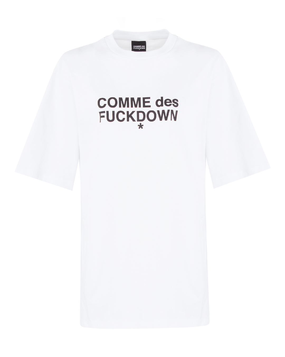 COMME des FUCKDOWN с принтом  артикул CFABW00013 марки COMME des FUCKDOWN купить за 14100 руб.