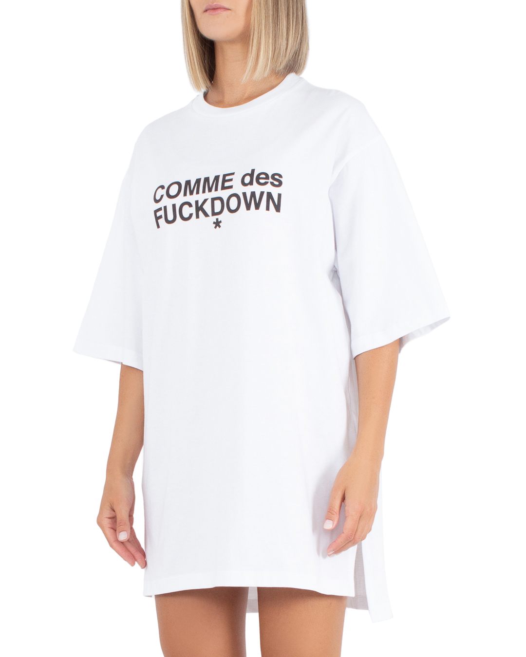 платье COMME des FUCKDOWN CFABW00013 белый m, размер m - фото 3