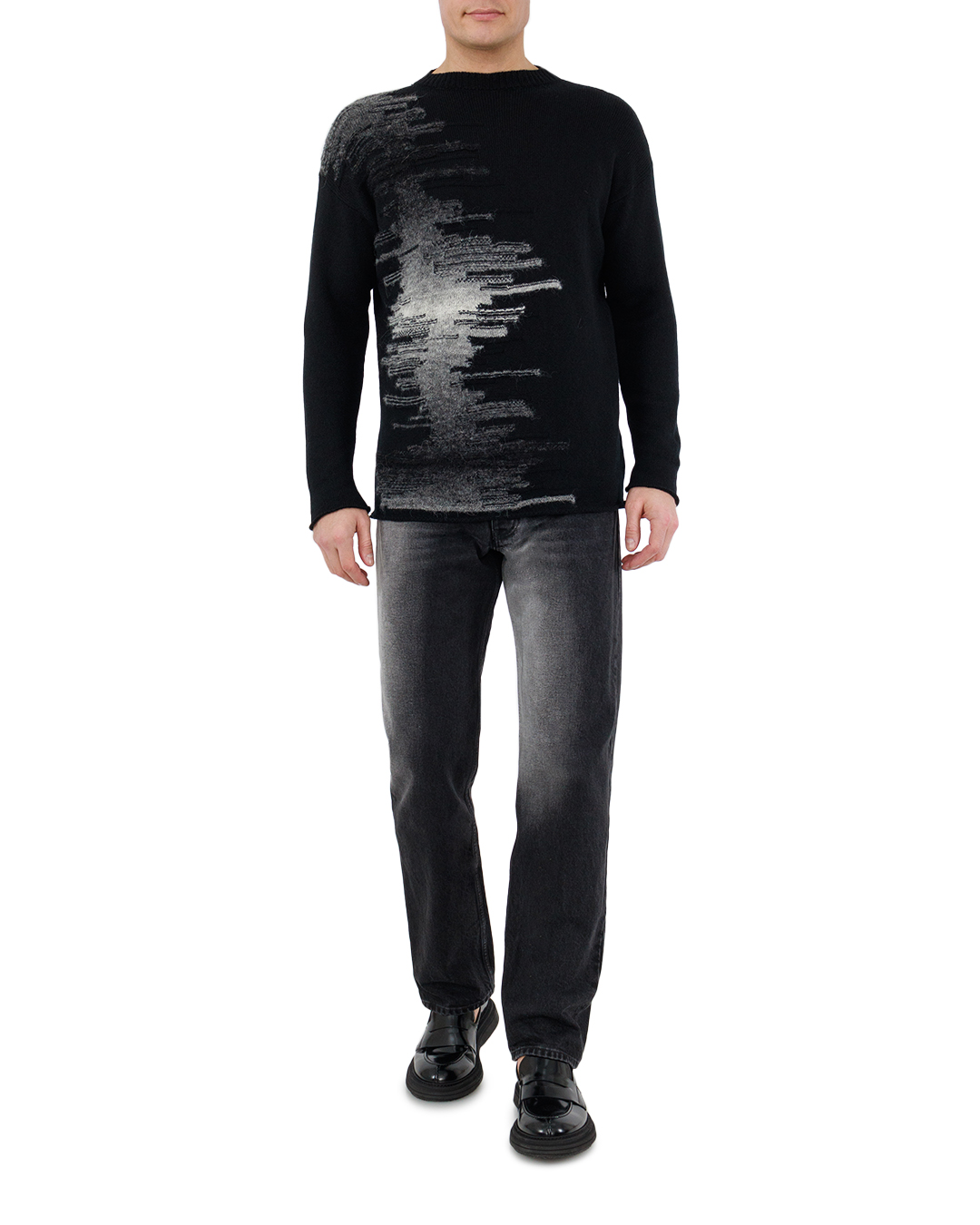 

джемпер Transit, Черный+серый, CFUTRB22570 черный+серый xl