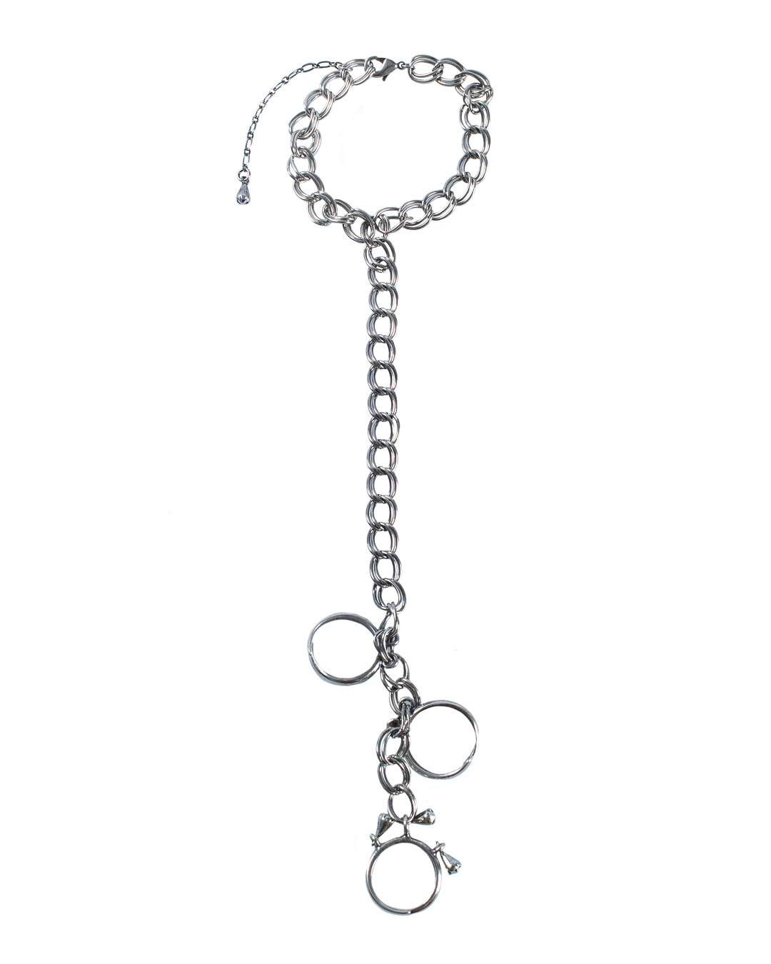 MIDGARD из серебра артикул CHAINS AND RHINSTONE марки MIDGARD купить за 25100 руб.