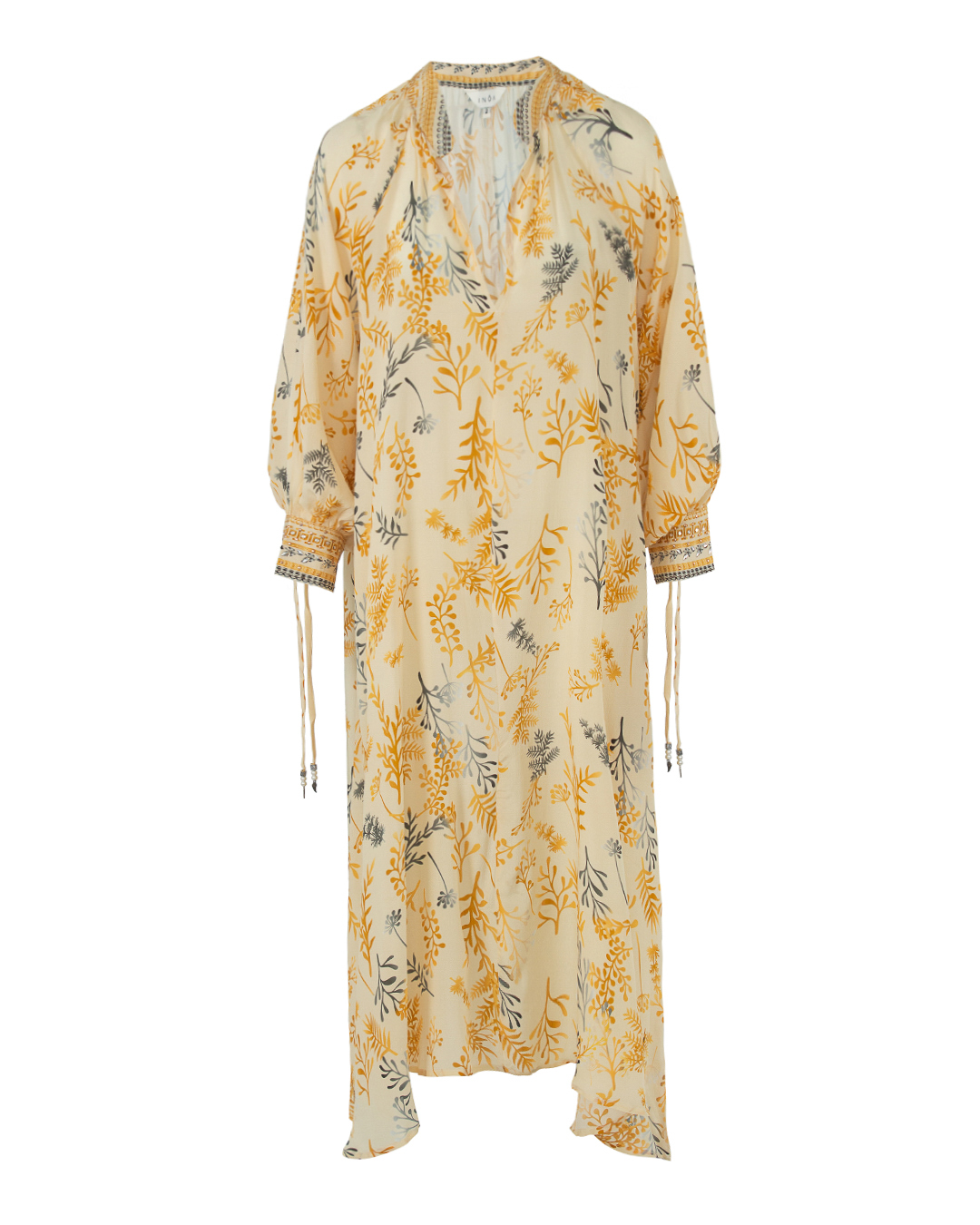 INOA из шелка с завязками  артикул CHYNTIALONG TUNIC марки INOA купить за 53800 руб.