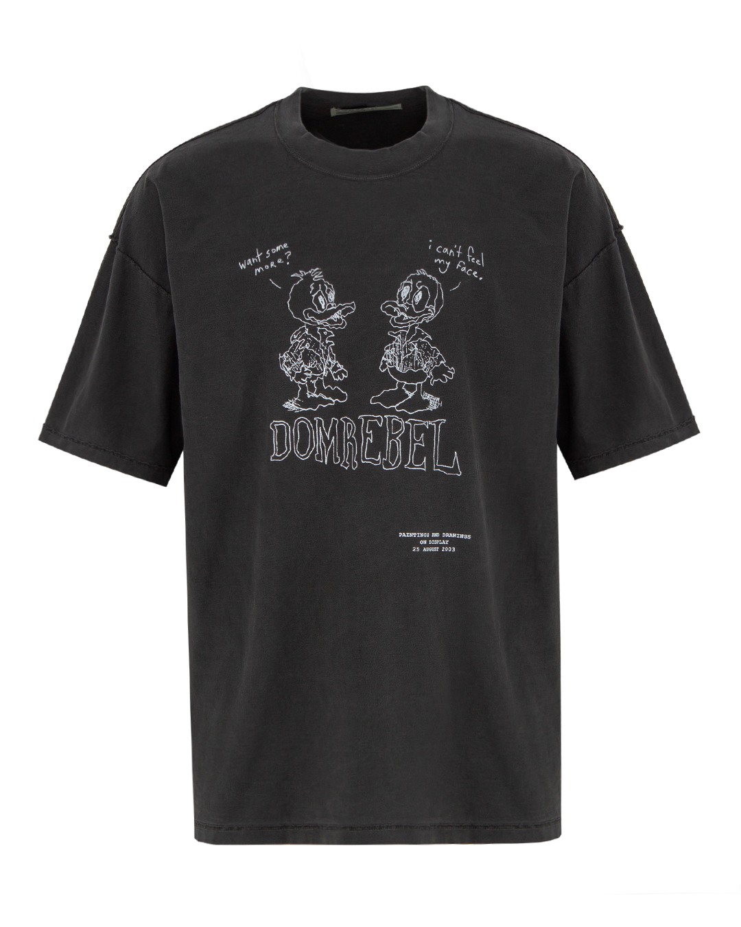 хлопковая футболка Dom Rebel rebel премиальный крем для бороды и усов smoky leather 100 0