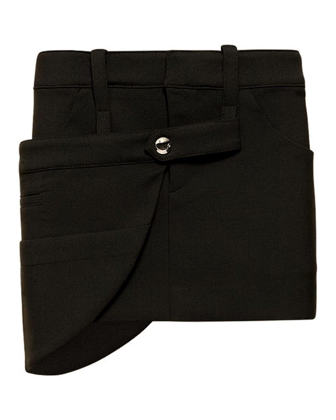юбка COPERNI COPJ39111 черный 36, размер 36 - фото 1