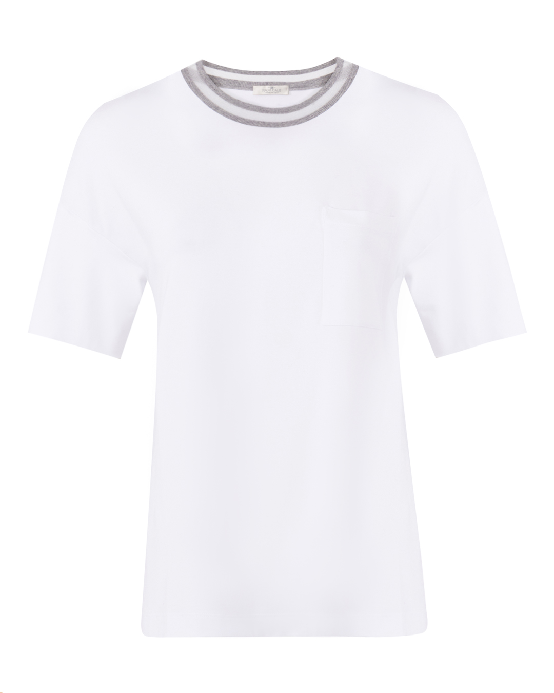 PANICALE из трикотажа с коротким рукавом артикул D351636SB марки PANICALE купить за 33600 руб.