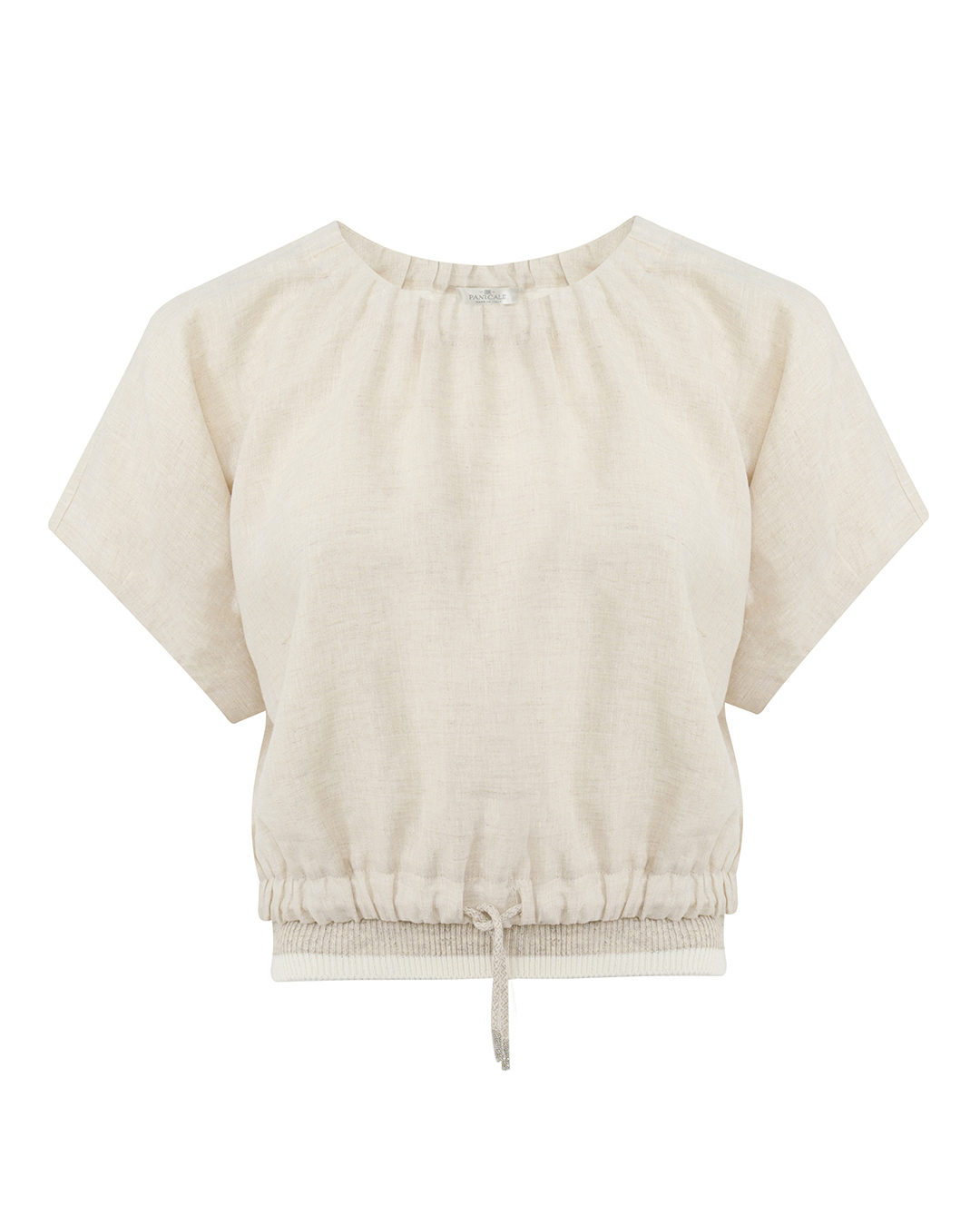 PANICALE с короткими рукавами и круглым вырезом артикул D361145CA марки PANICALE купить за 51800 руб.