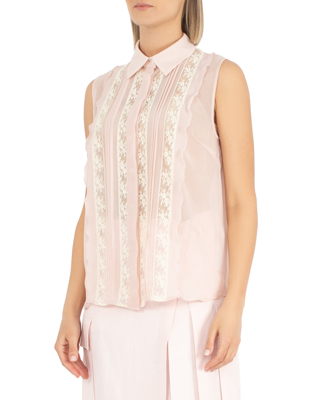 блуза P.A.R.O.S.H. D381182-POLIDORI24 розовый xs, размер xs - фото 3