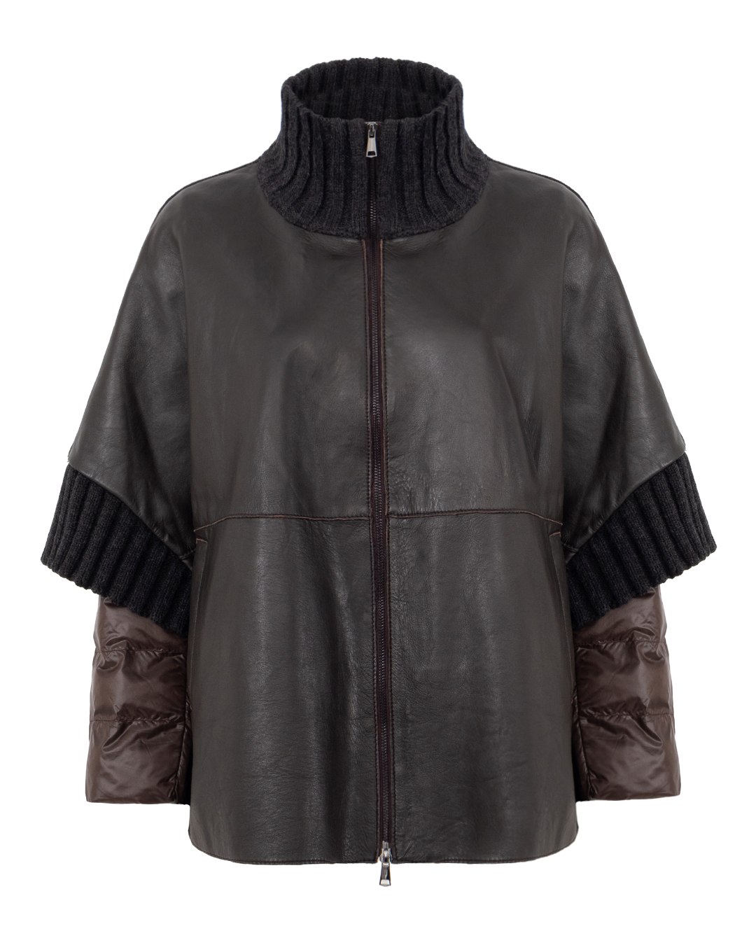 P.A.R.O.S.H. из кожи и трикотажа артикул D431574YI-MACIOCK24W марки P.A.R.O.S.H. купить за 122400 руб.