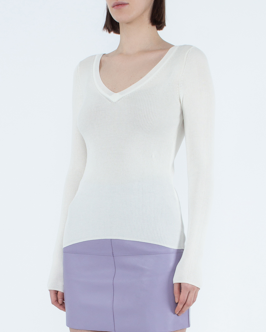 пуловер P.A.R.O.S.H. D511611-CIPRIA23 белый s, размер s - фото 3