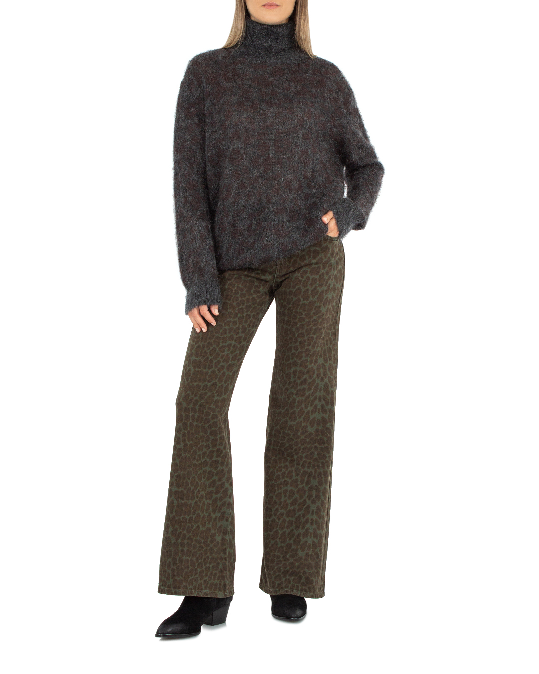 свитер P.A.R.O.S.H. D512128-LIAN черный m, размер m - фото 2