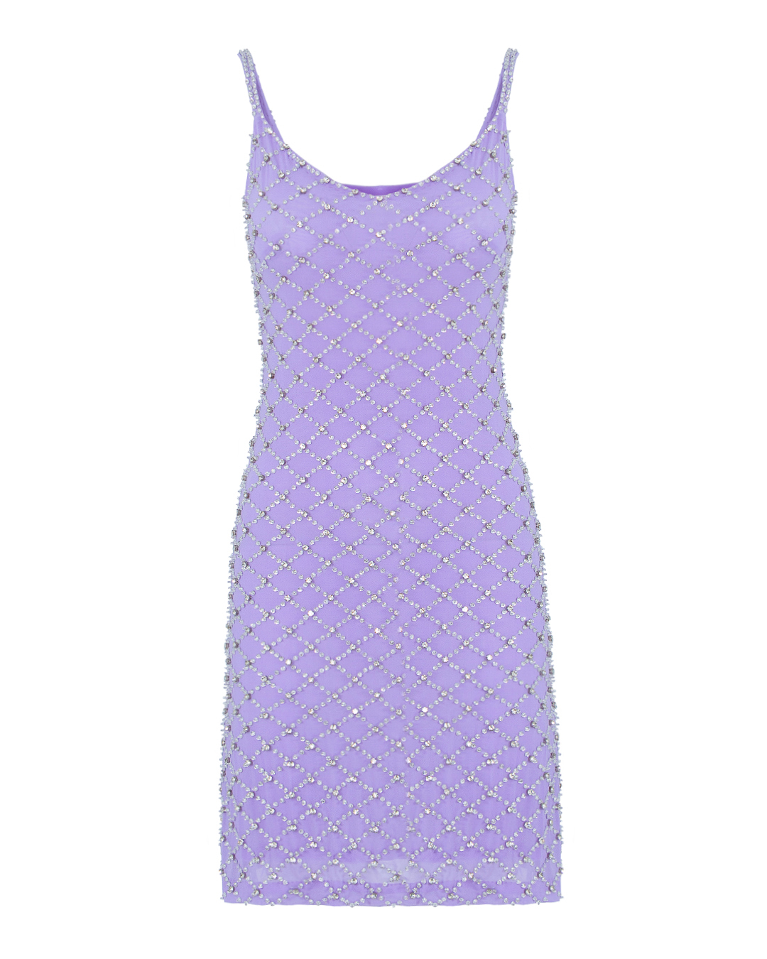 платье P.A.R.O.S.H. D721626-GLACE фиолетовый m, размер m - фото 1