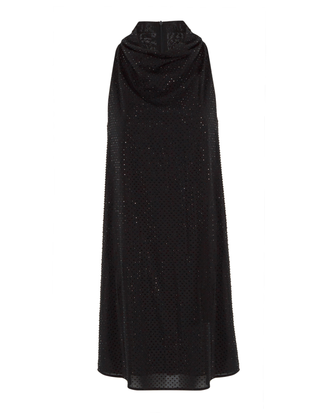 платье P.A.R.O.S.H. D721857-PETAL23 черный l, размер l - фото 1