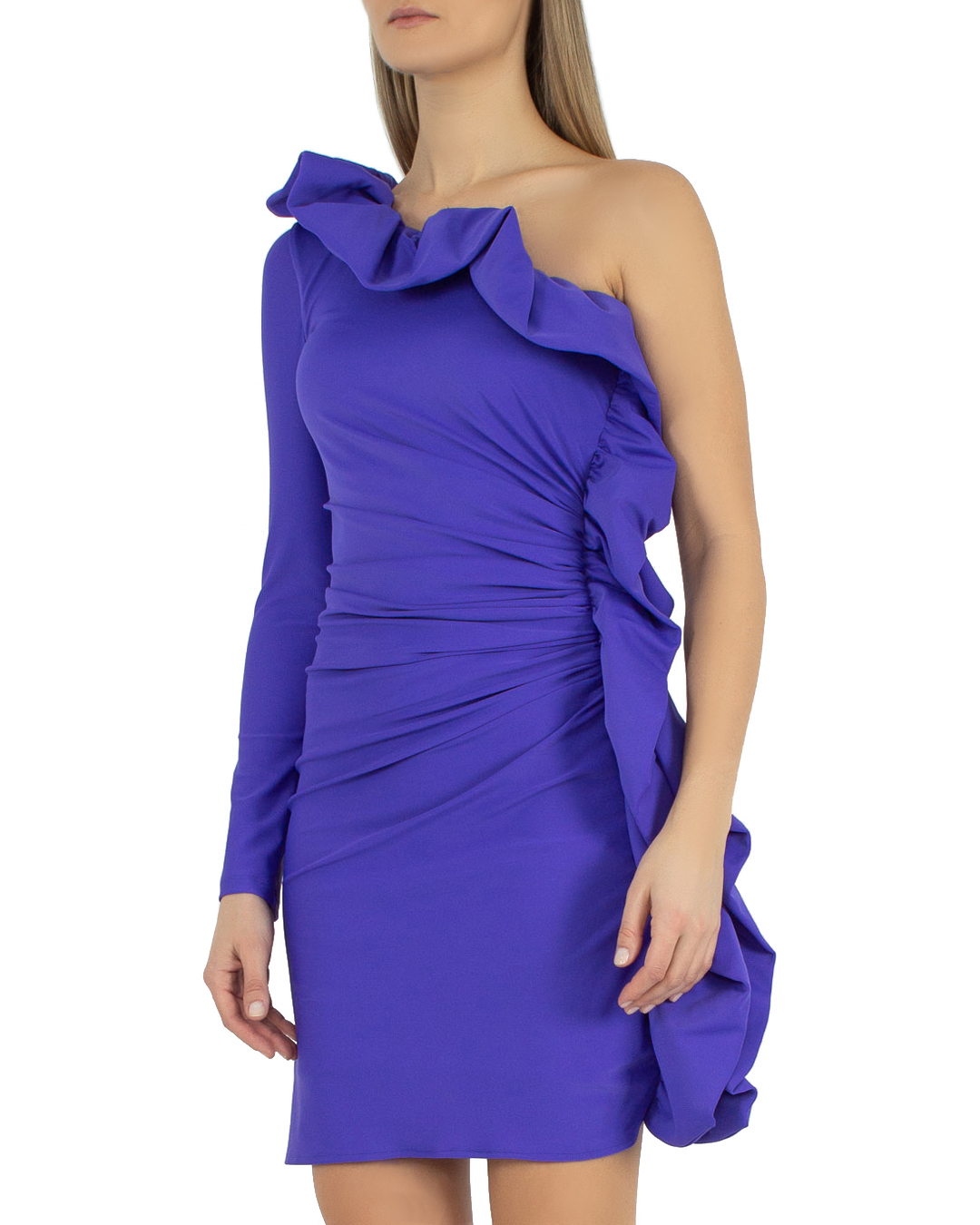 платье P.A.R.O.S.H. D721865-NEUTRAL синий l, размер l - фото 3