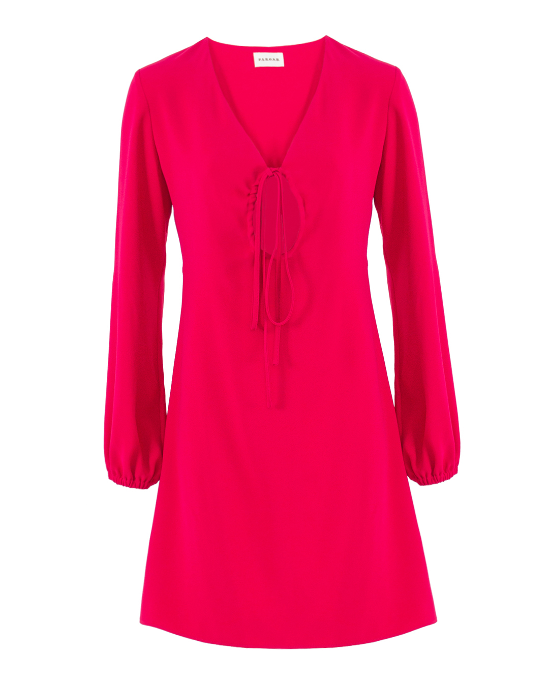 платье P.A.R.O.S.H. D725216-POKER розовый m, размер m - фото 1