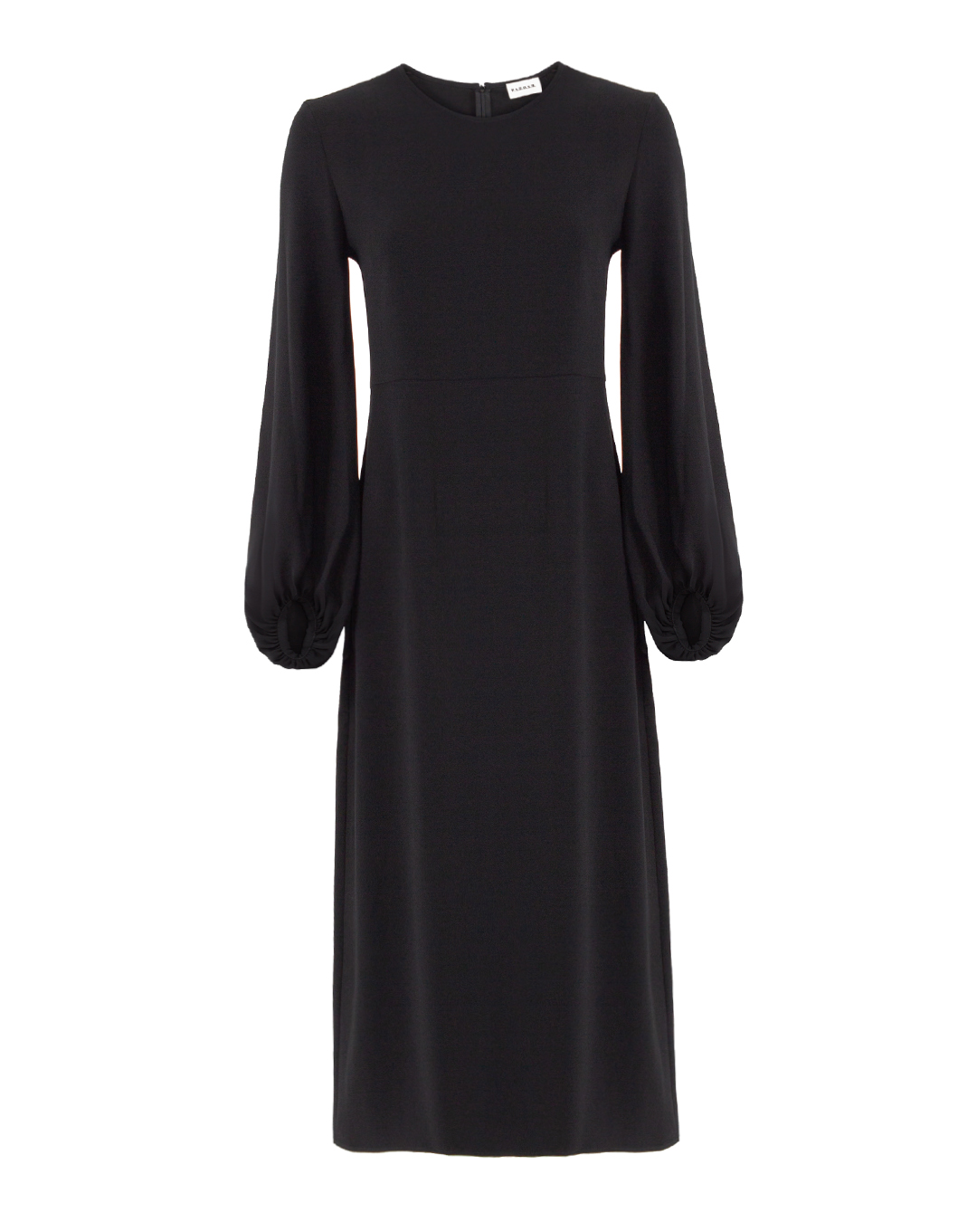 платье P.A.R.O.S.H. D725236-POKER черный l, размер l - фото 1