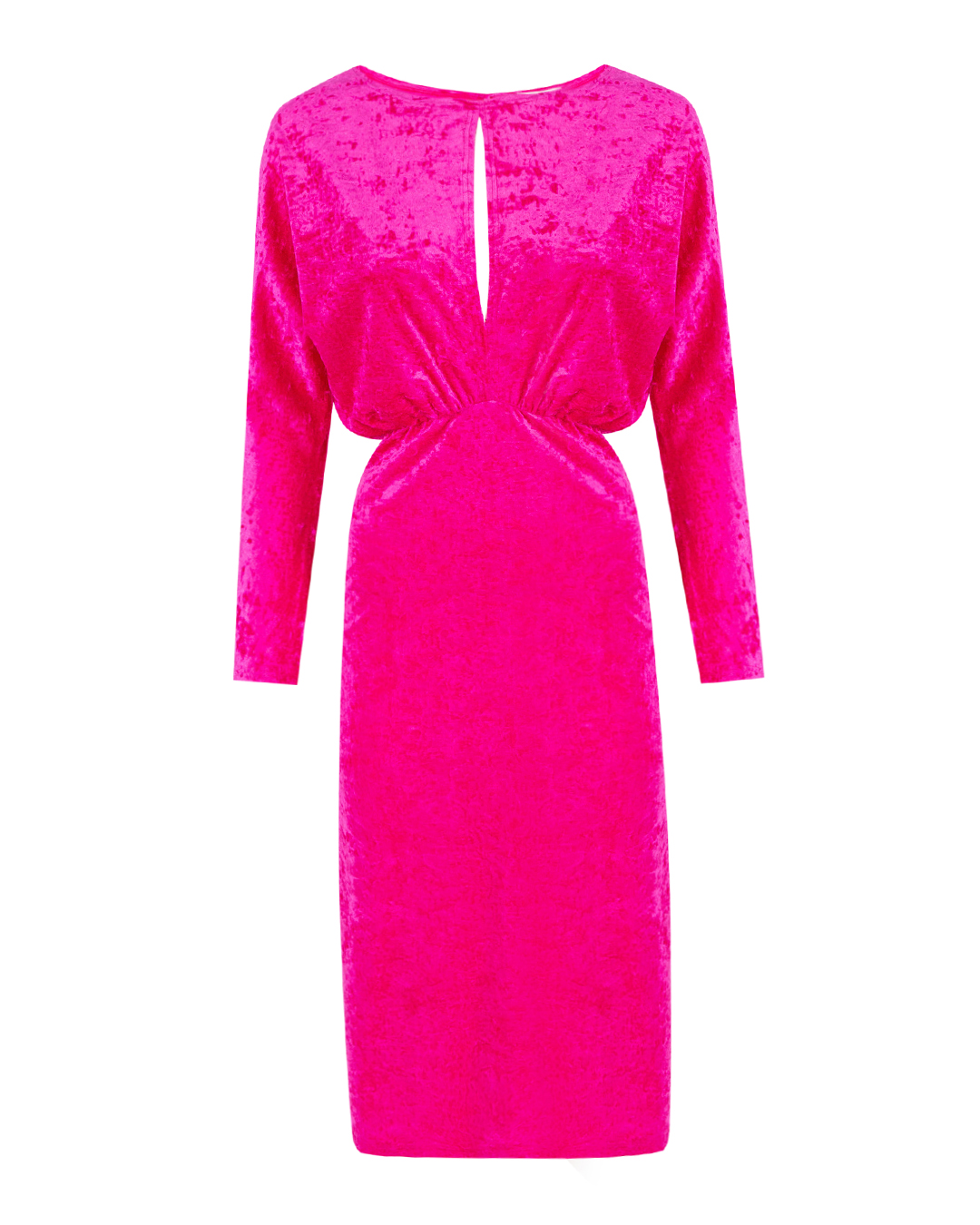 платье P.A.R.O.S.H. D725272-NINE розовый l, размер l - фото 1