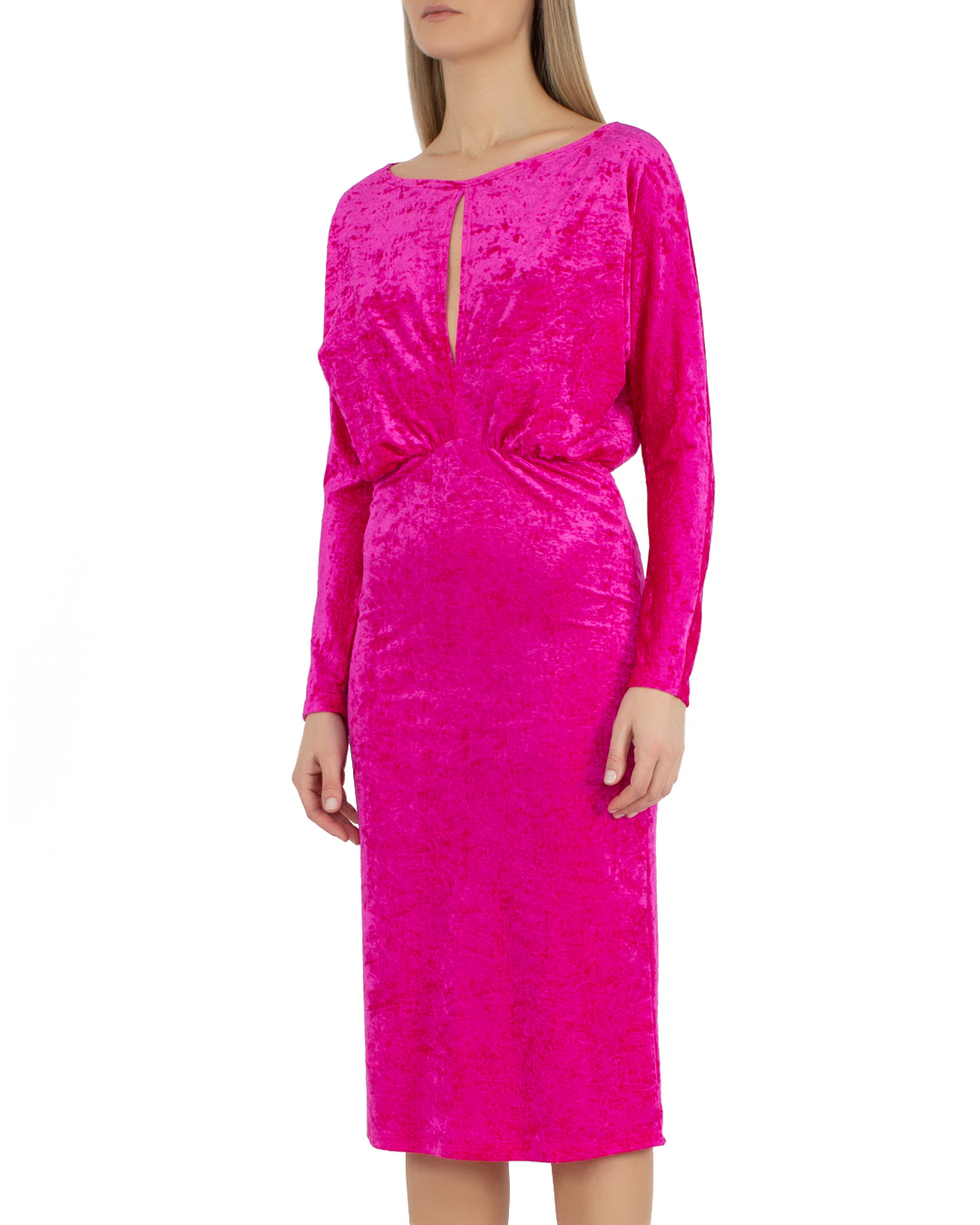 платье P.A.R.O.S.H. D725272-NINE розовый l, размер l - фото 3