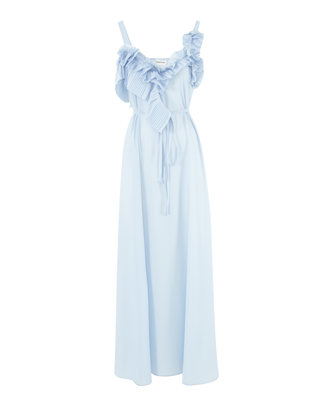 платье P.A.R.O.S.H. D725312-PALMER24 голубой l, размер l
