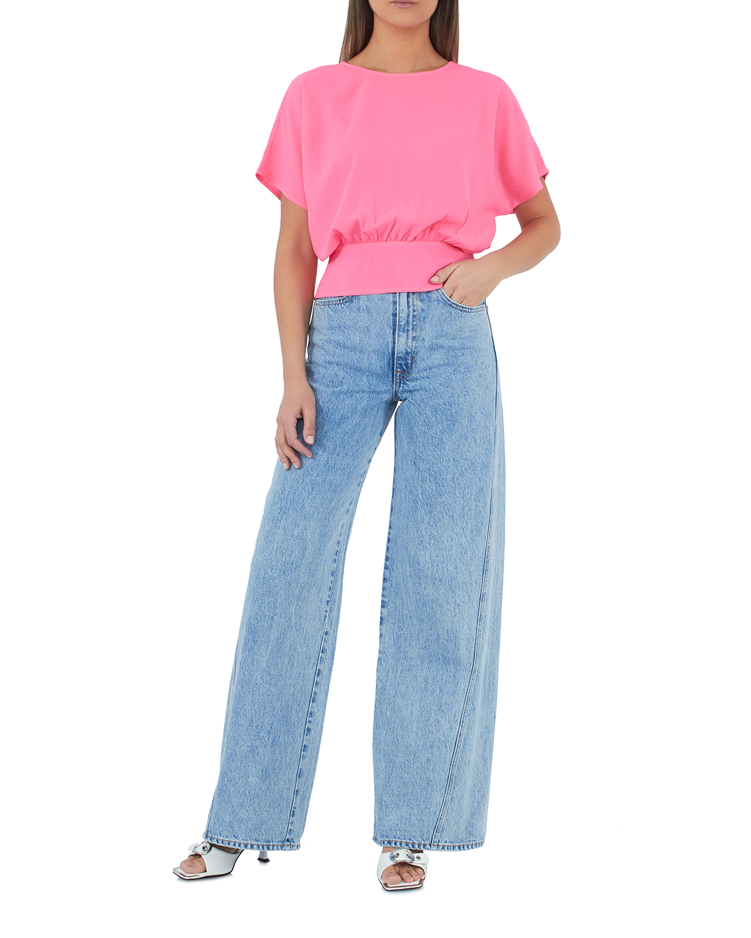 блуза Essentiel DOLCE розовый 34, размер 34 - фото 2