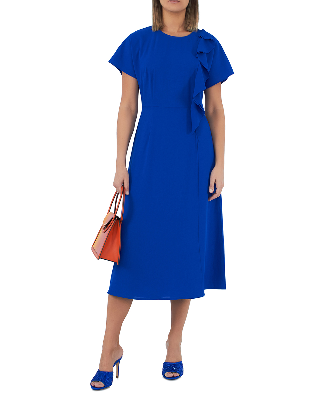 платье Essentiel DOMNA синий 36, размер 36 - фото 2