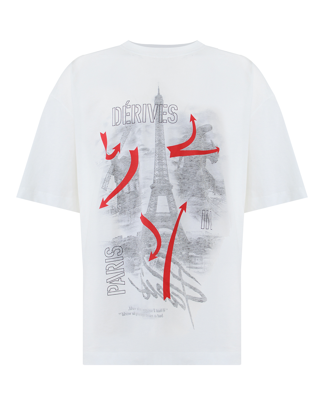 Études с принтом артикул E25MMTSH138-00 марки Études купить за 17600 руб.