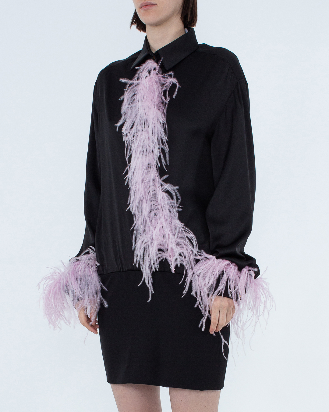 платье Stefano De Lellis EMILIA черный+розовый 40, размер 40, цвет черный+розовый EMILIA черный+розовый 40 - фото 3