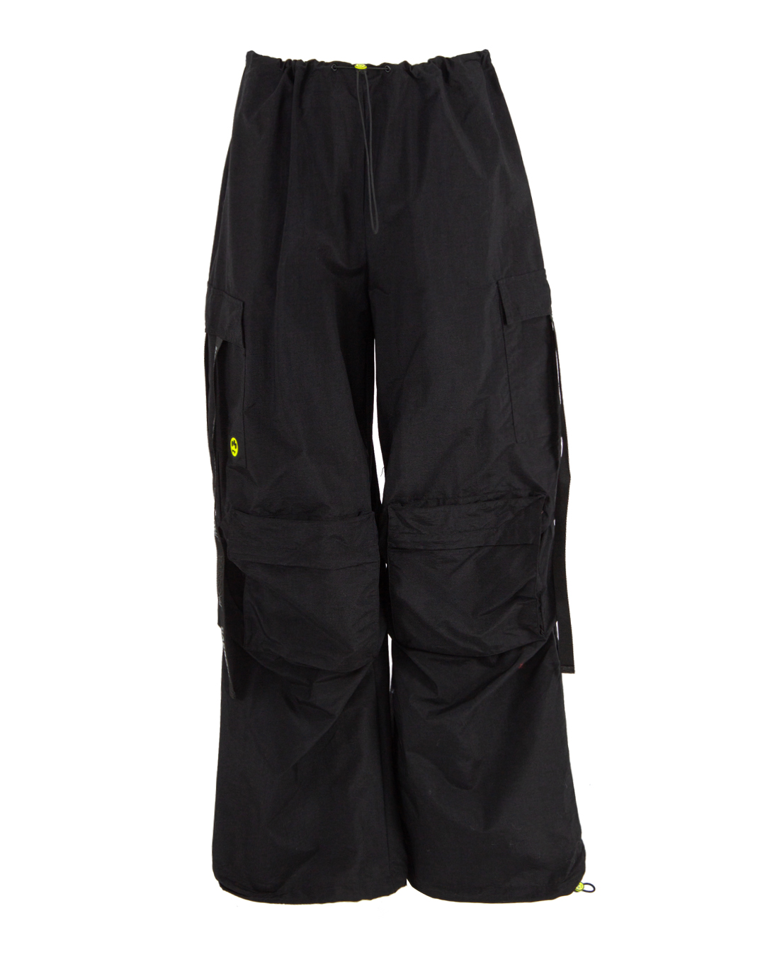 широкие брюки BARROW F3BWMAPA008 черный s/m, размер s/m F3BWMAPA008 черный s/m - фото 1