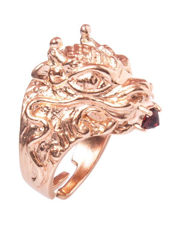 MIDGARD с отделкой камнем граната   артикул FaceOfDragon5626Gold марки MIDGARD купить за 67100 руб.