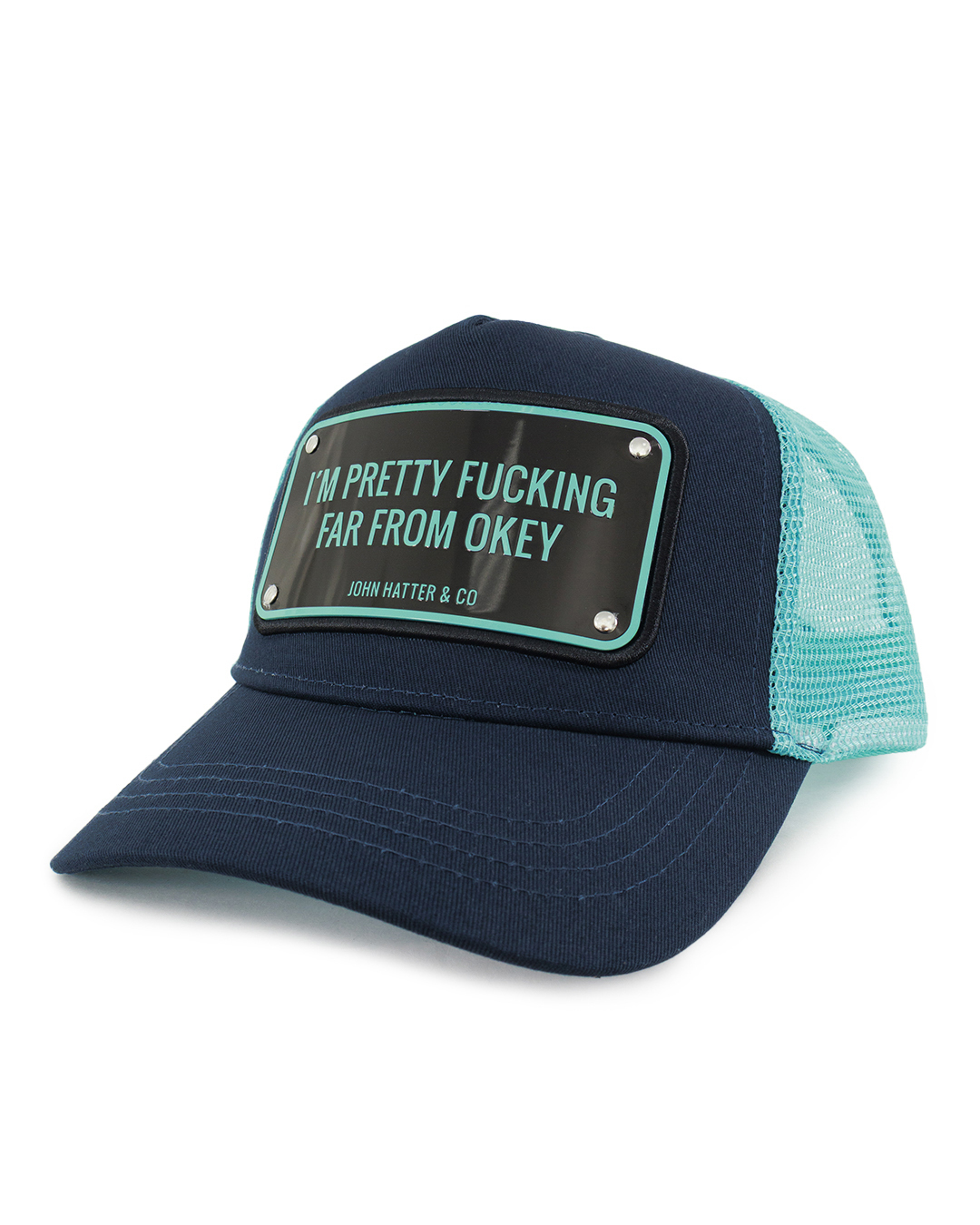 John Hatter & Co с алюминиевым культовым знаком артикул FAR FROM OKEY марки John Hatter & Co купить за 15200 руб.