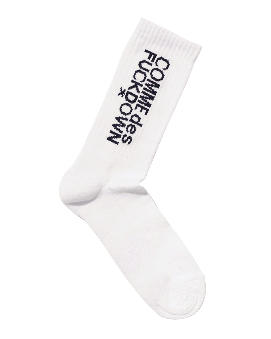 хлопковые носки COMME des FUCKDOWN FAW3CDFA702 белый UNI, размер UNI - фото 1