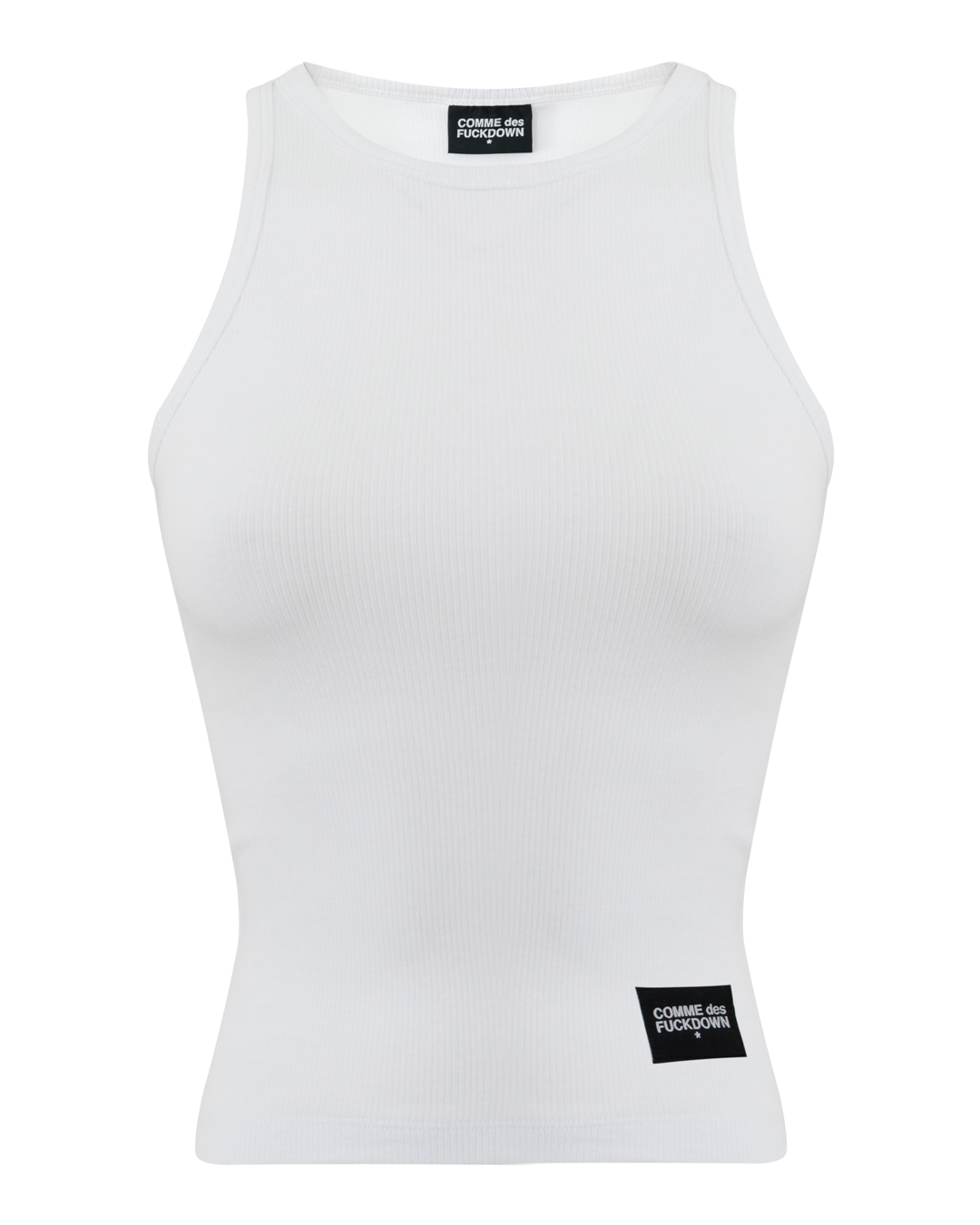 COMME des FUCKDOWN топ  артикул FDS6CFABW01584 марки COMME des FUCKDOWN купить за 7700 руб.