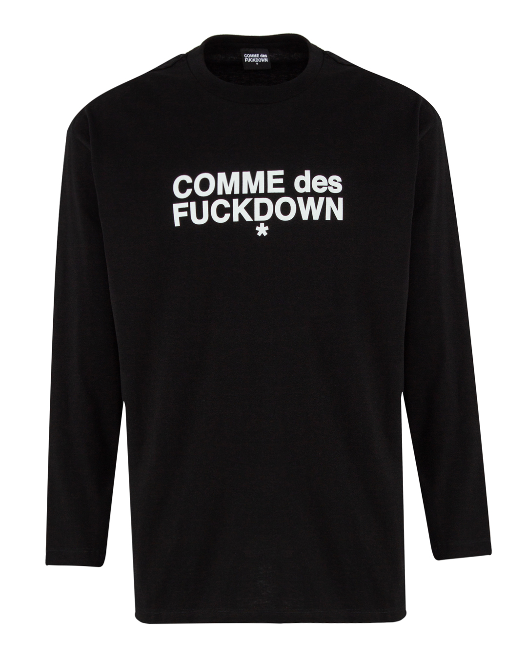 COMME des FUCKDOWN с принтом логотипа бренда  артикул  марки COMME des FUCKDOWN купить за 11600 руб.