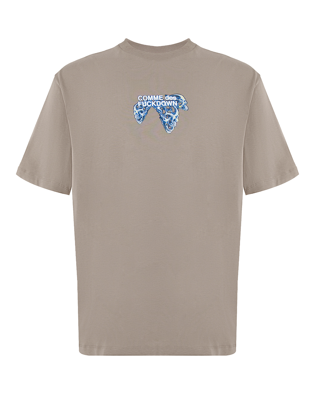 COMME des FUCKDOWN с круглым воротом артикул FMW4CFABM01336 марки COMME des FUCKDOWN купить за 11300 руб.